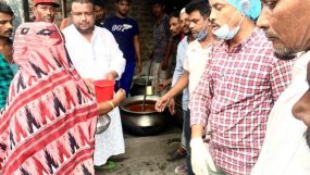 ব্যতিক্রমী আয়োজনে মানবতার দৃষ্টান্ত স্থাপন করলেন যুবলীগনেতা নিজাম আহমদ
