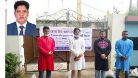 ফেঞ্চুগঞ্জে করোনাযোদ্ধা ডিএম ফয়সল